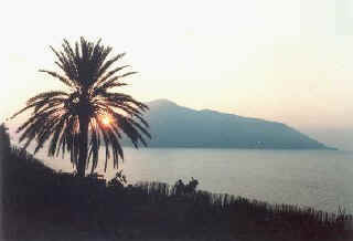 Salt sight from Lipari to the Sunset 