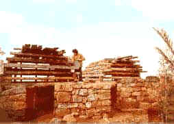 costruzione di un dammuso a Pantelleria