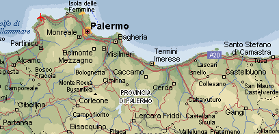 Territorio della Provincia di Palermo